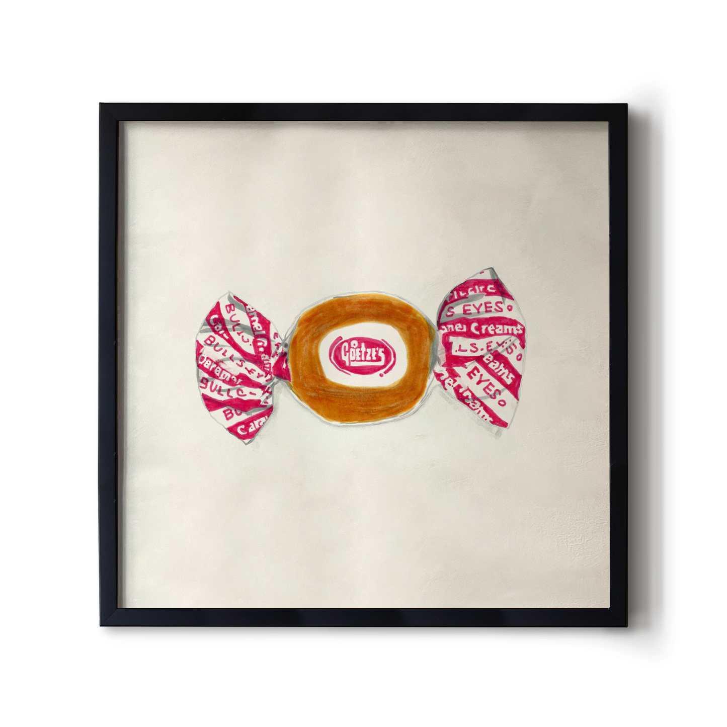 Caramel Chew Print