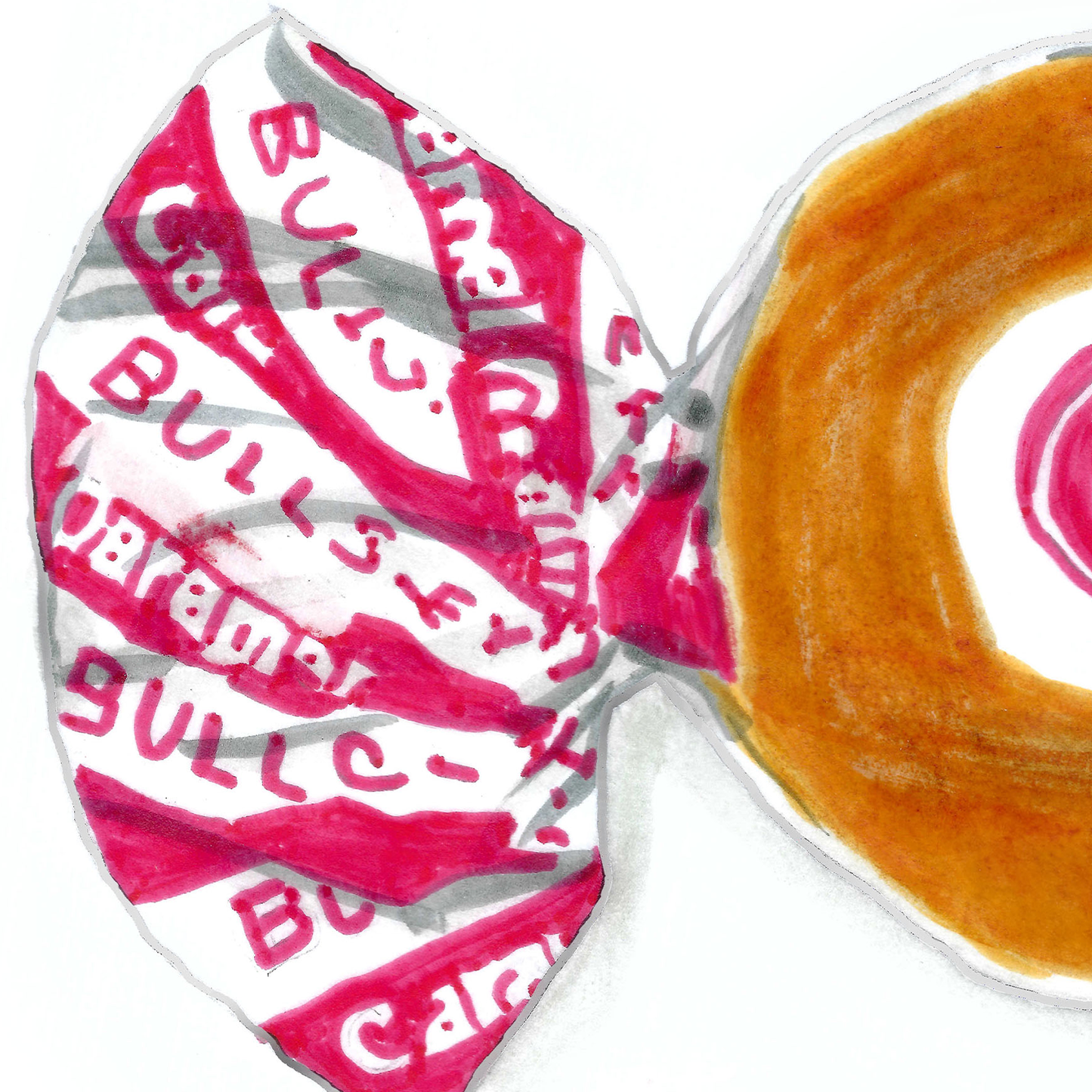 Caramel Chew Print