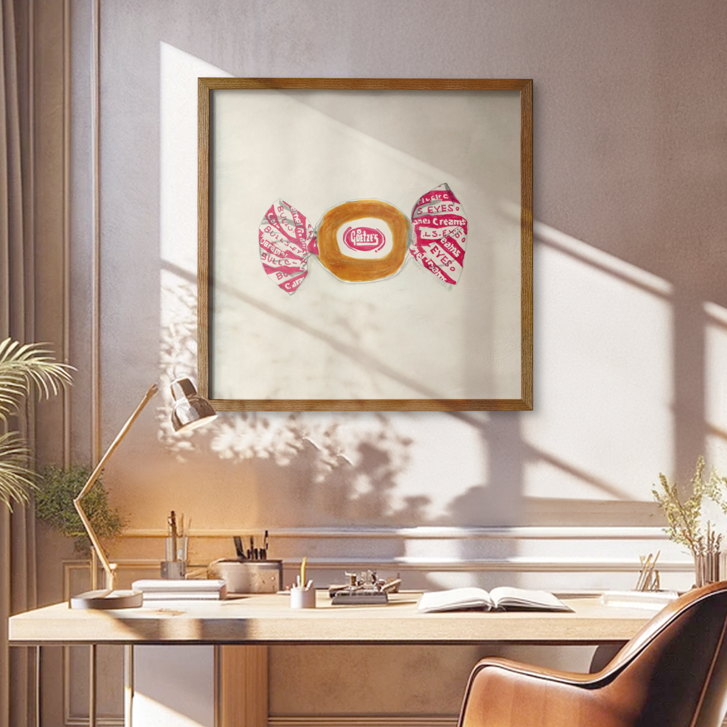 Caramel Chew Print