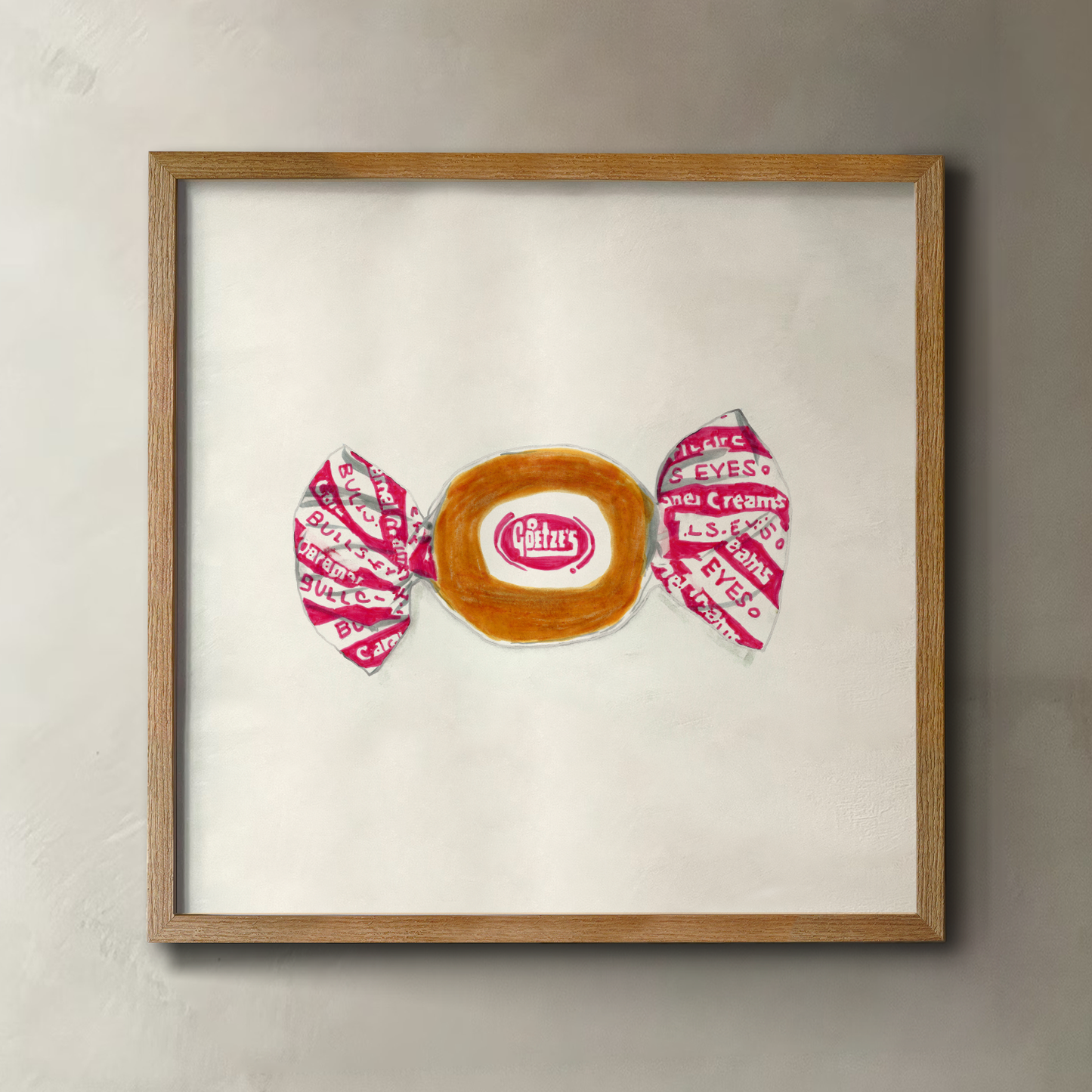 Caramel Chew Print