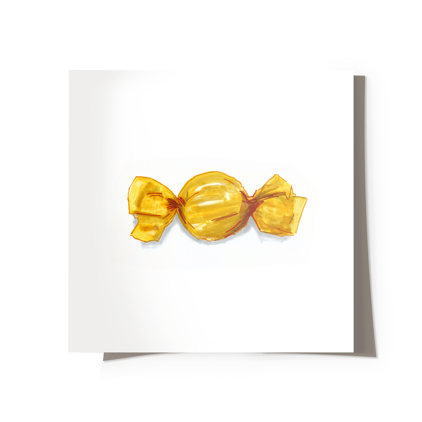 Butterscotch I Print
