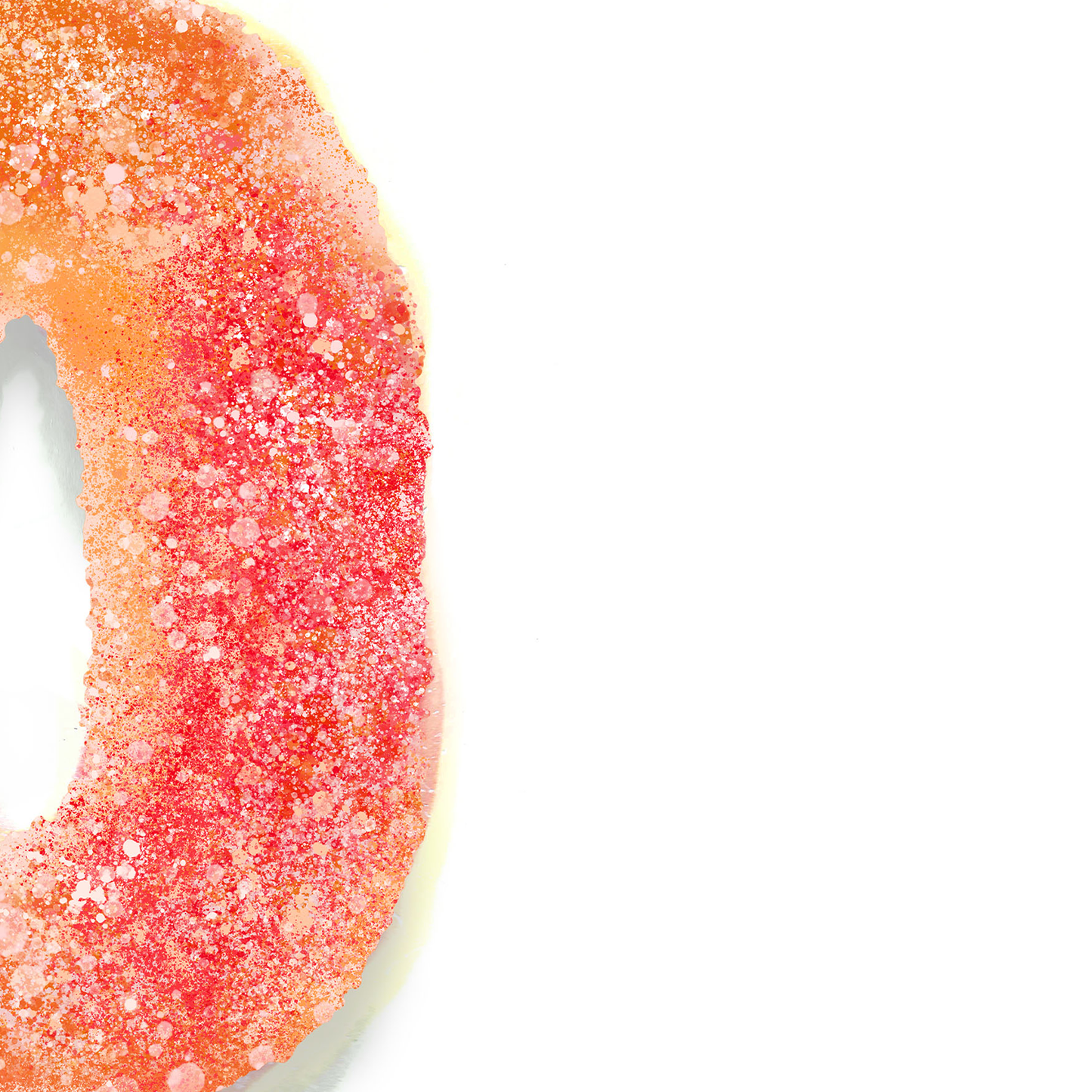 Peach Ring Print