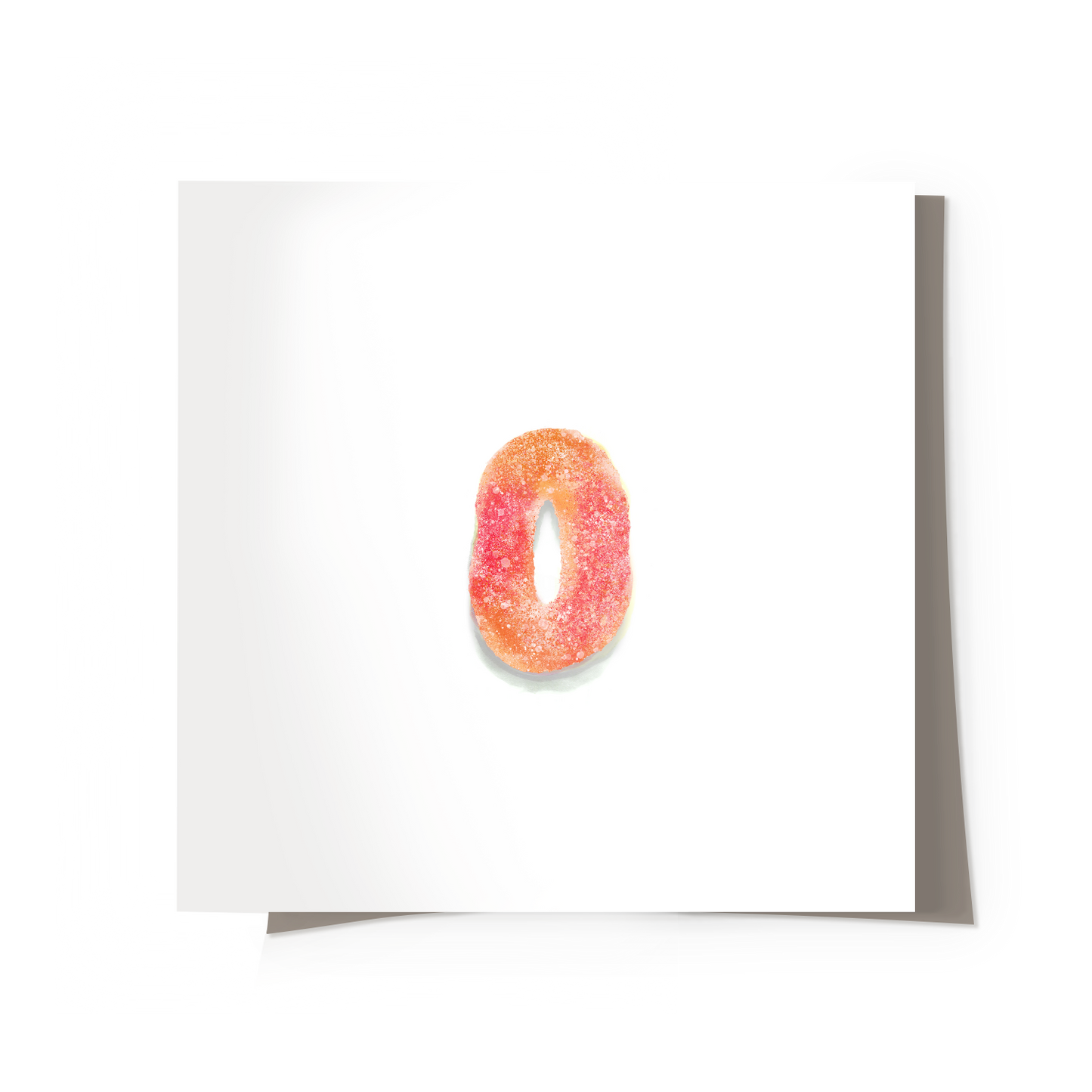 Peach Ring Print