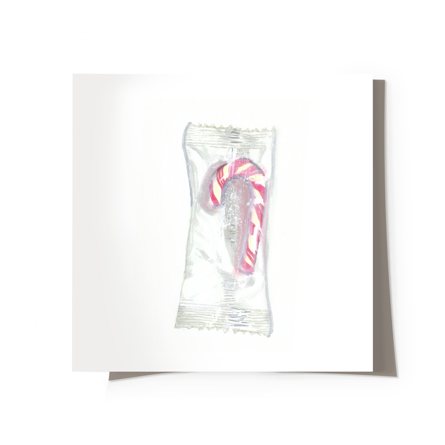 Candy Cane Print I