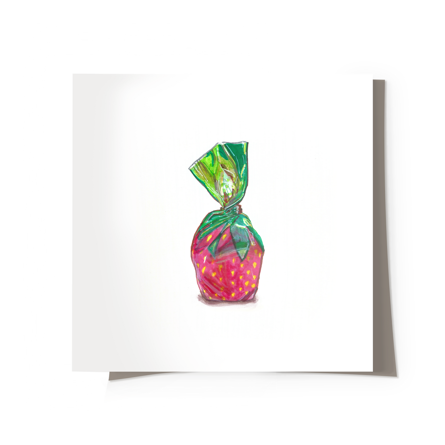 Strawberry Candy Print