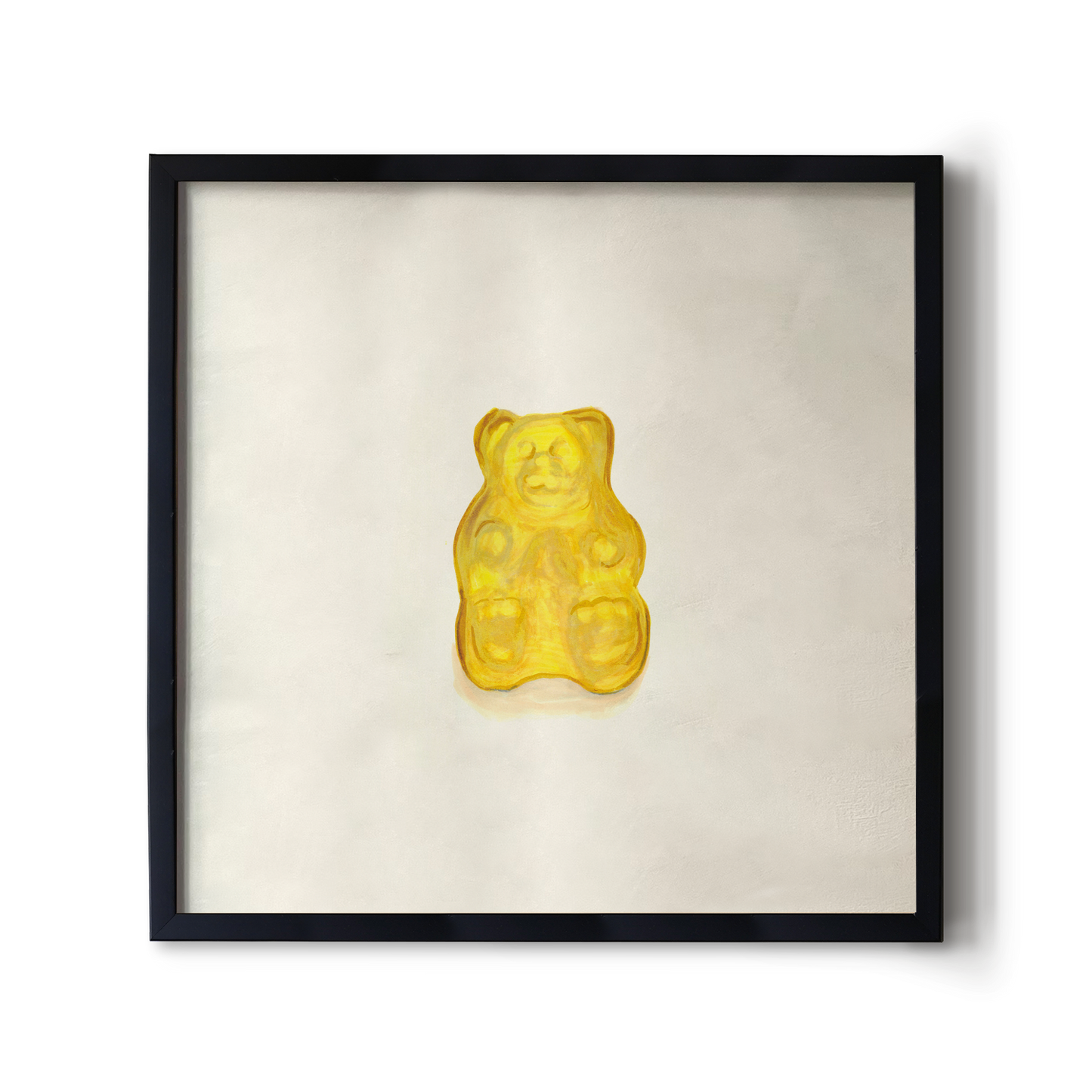 Yellow Gummy Bear Print