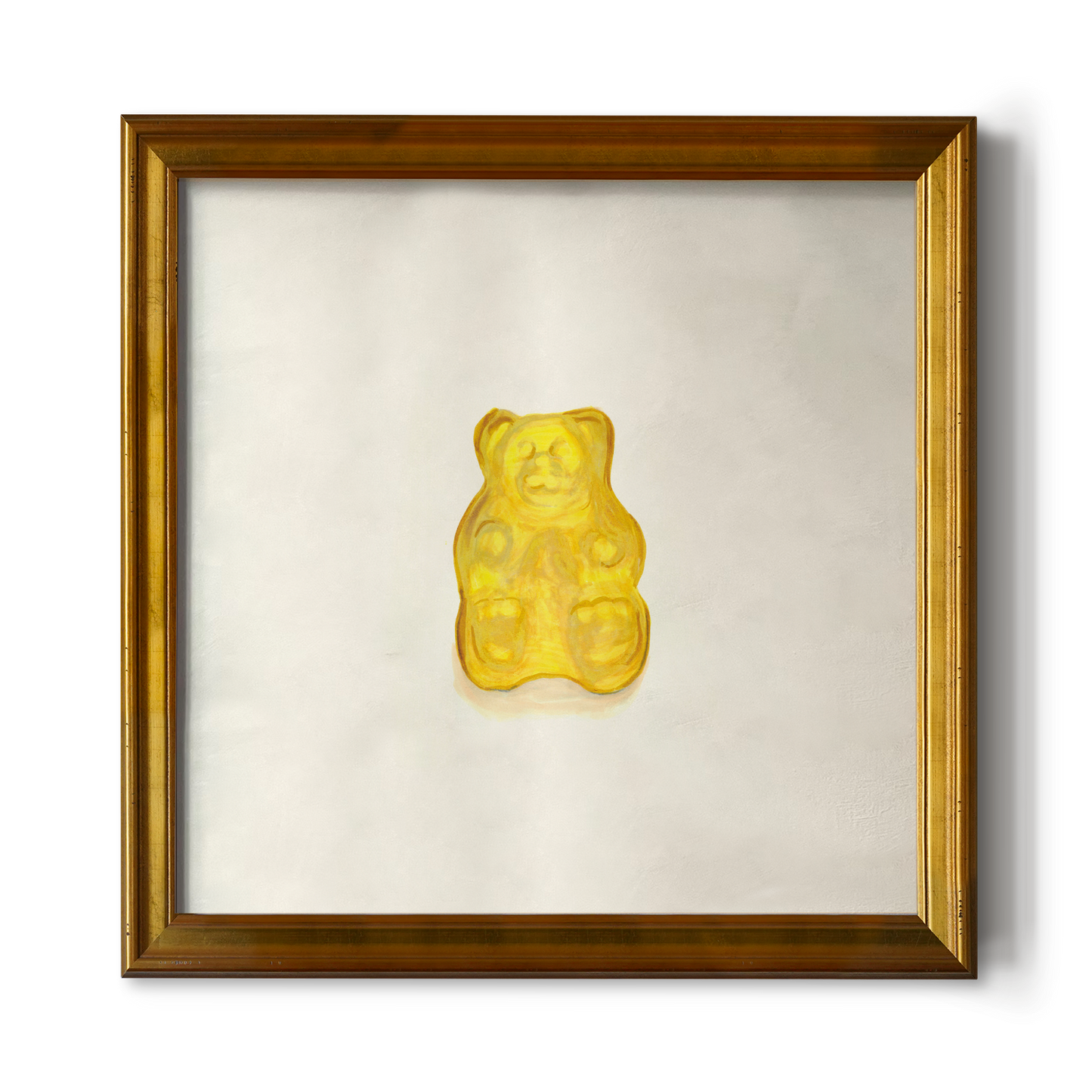 Yellow Gummy Bear Print