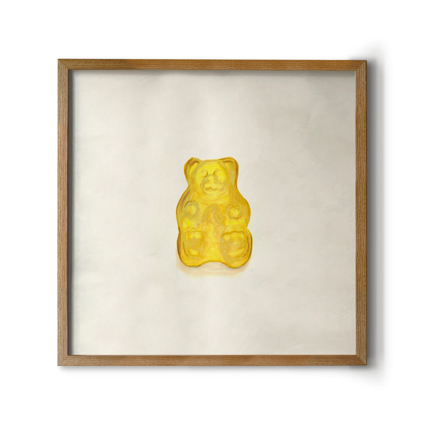 Yellow Gummy Bear Print