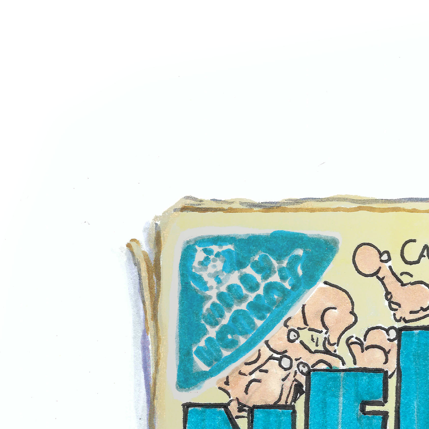 Retro Nerd Candy Print