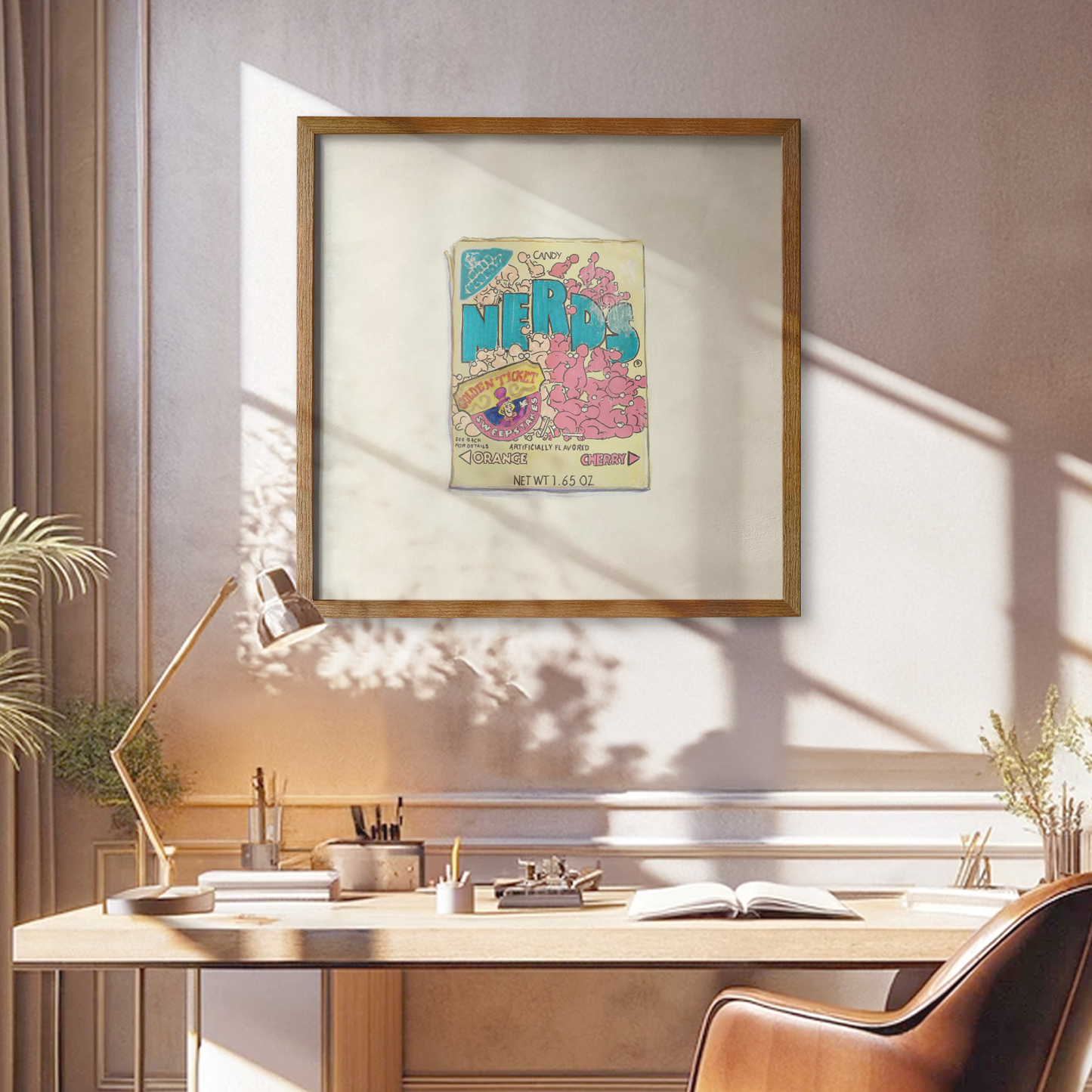 Retro Nerd Candy Print