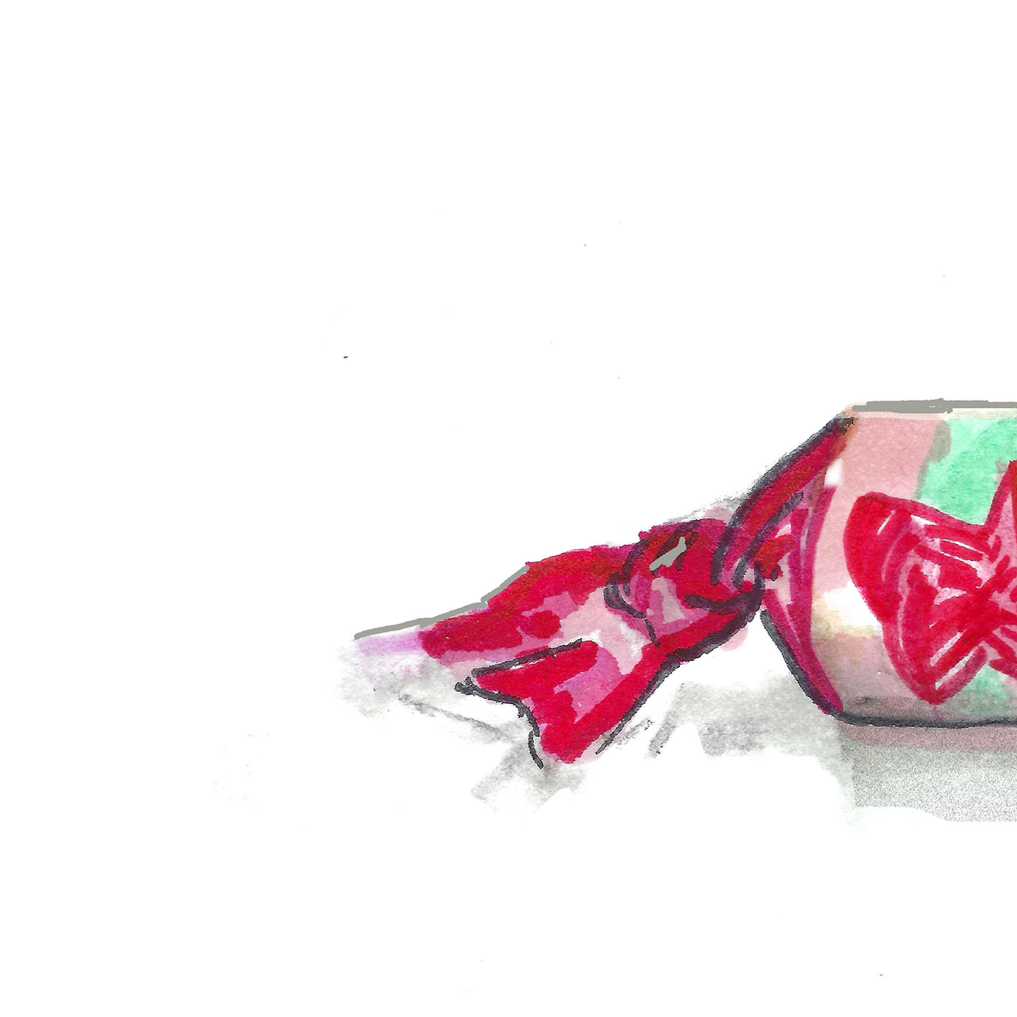 Retro Chalk Candy Print