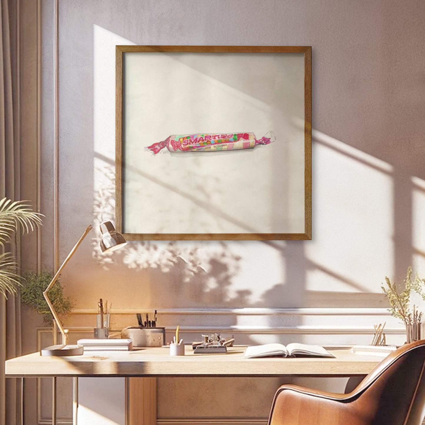 Retro Chalk Candy Print