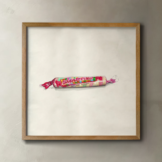 Retro Chalk Candy Print