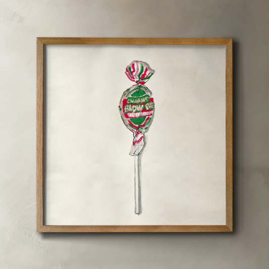 Watermelon Lollipop Print