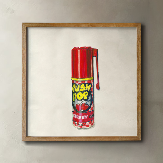 Push Lollipop Print