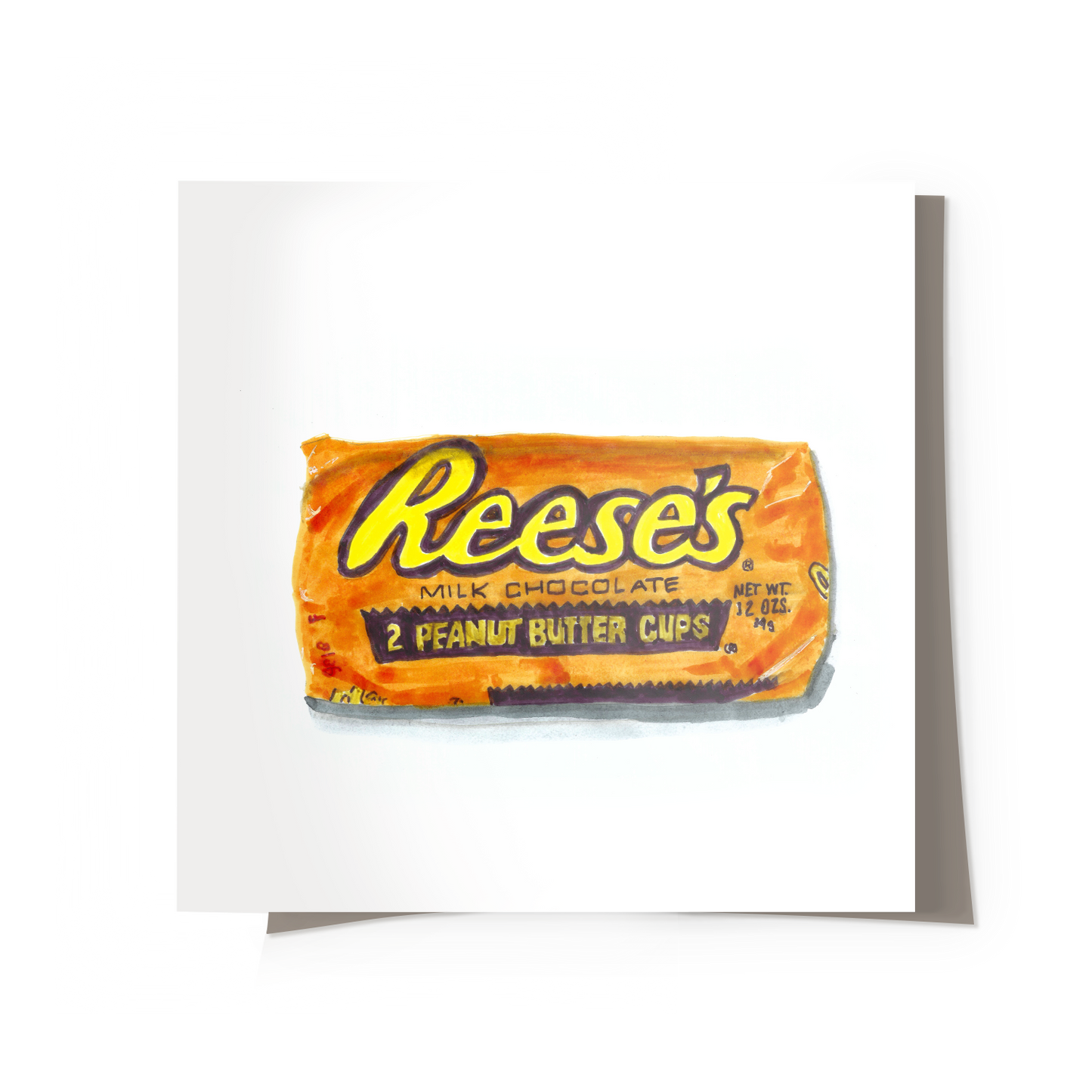 Peanut Butter Cup Print