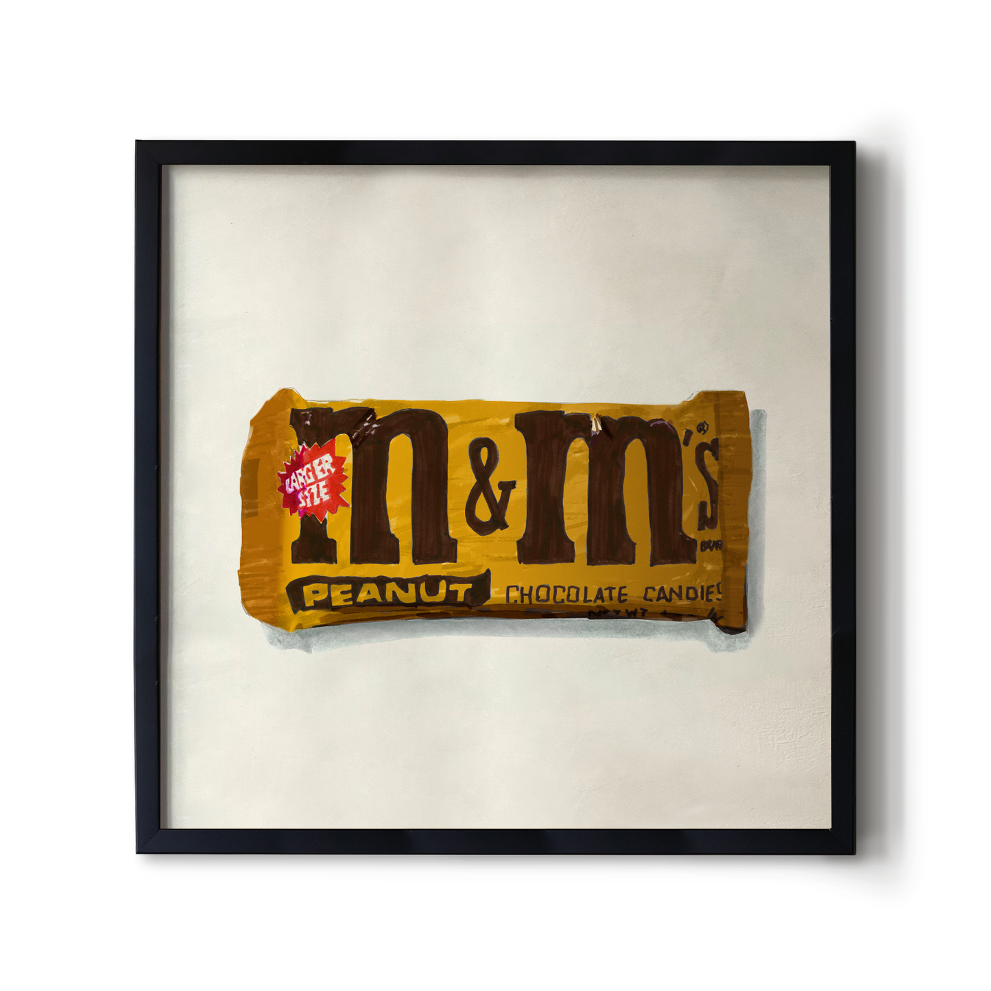 Peanut Chocolate Candies Print