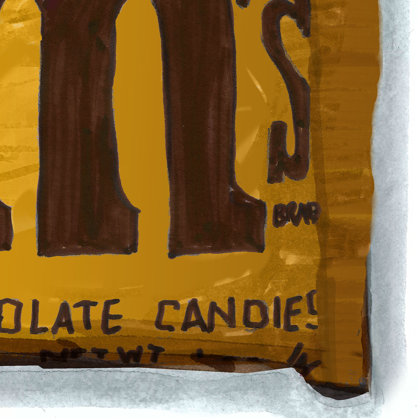 Peanut Chocolate Candies Print