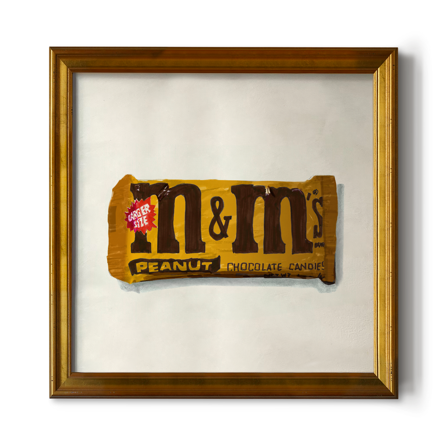 Peanut Chocolate Candies Print