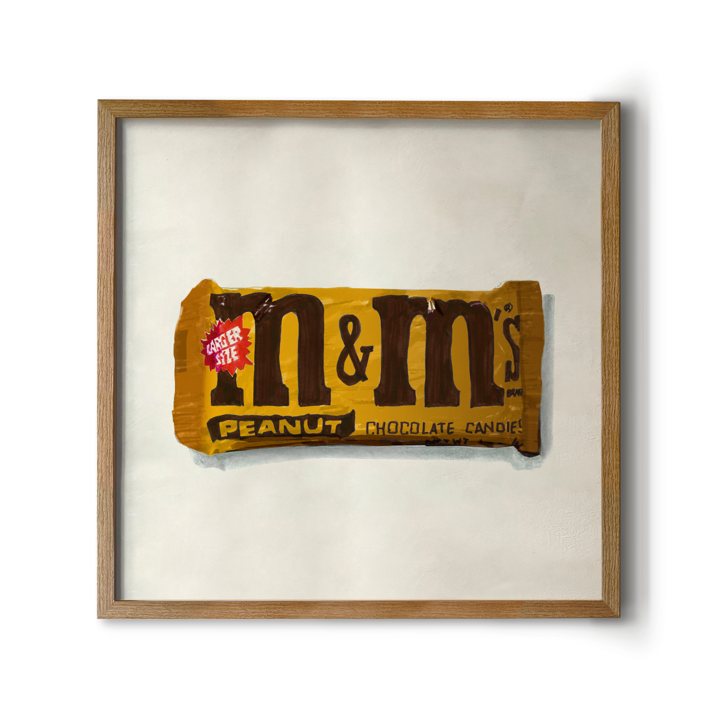 Peanut Chocolate Candies Print