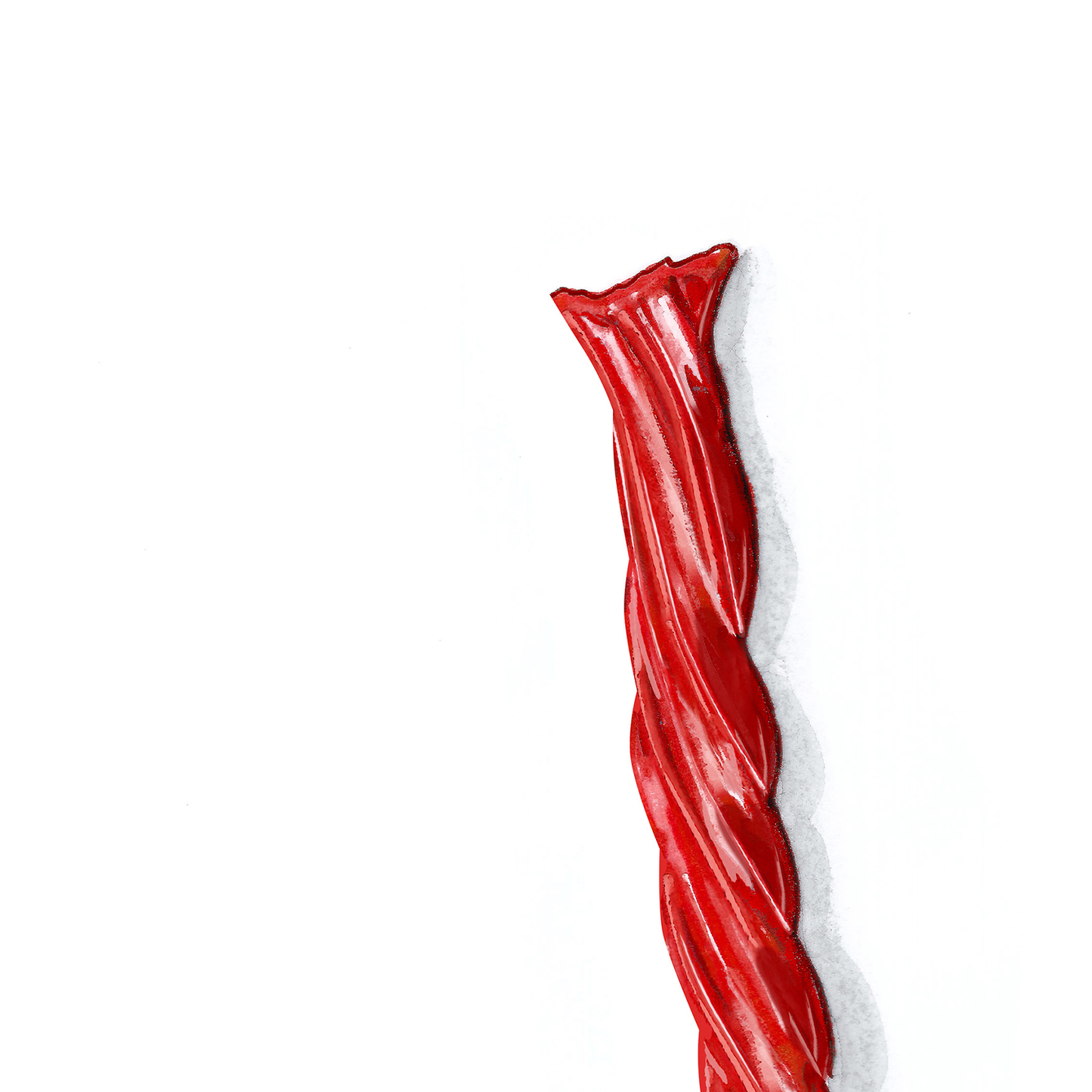 Red Licorice Candy Print