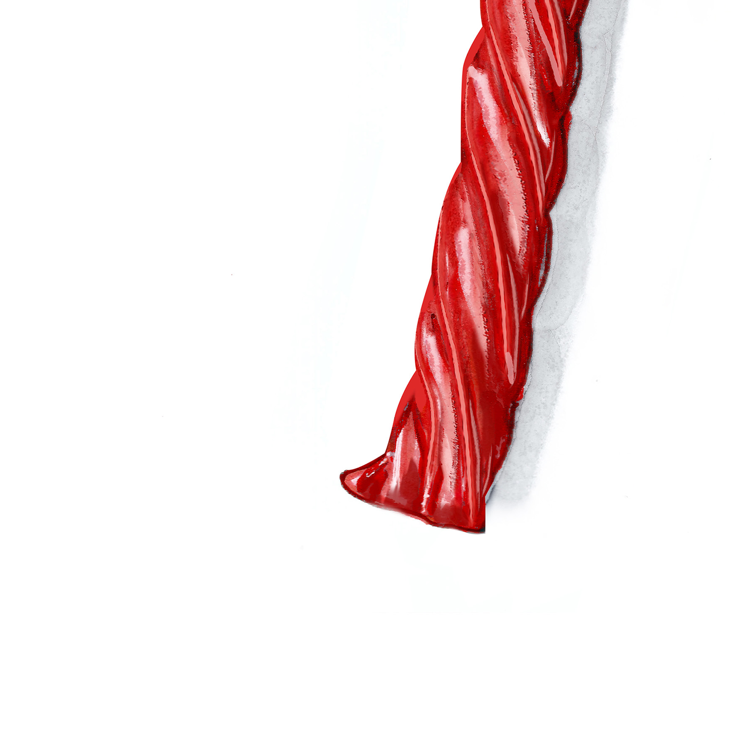 Red Licorice Candy Print