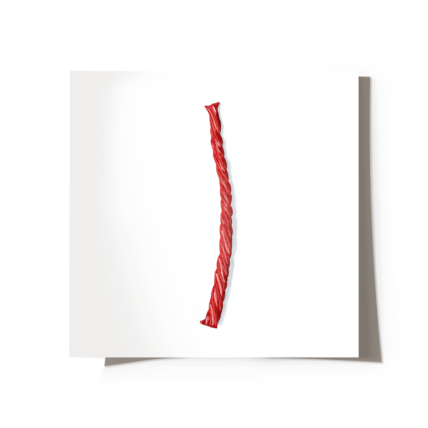 Red Licorice Candy Print
