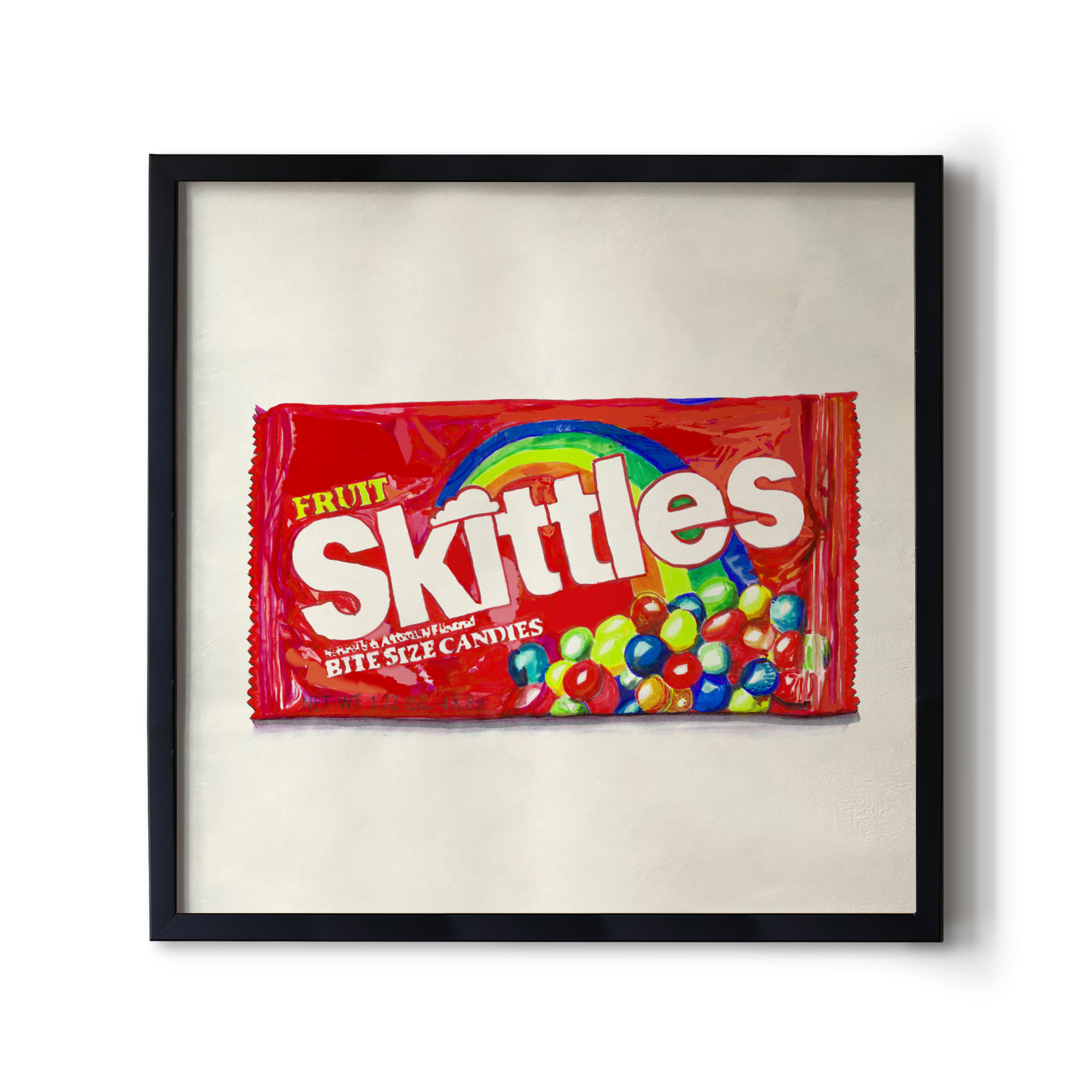 Retro Rainbow Candy Print