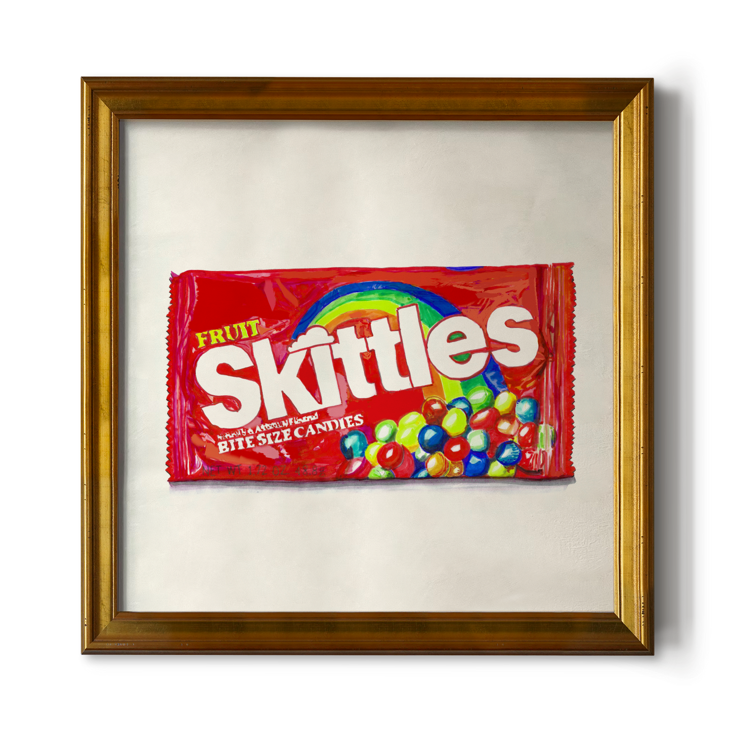 Retro Rainbow Candy Print