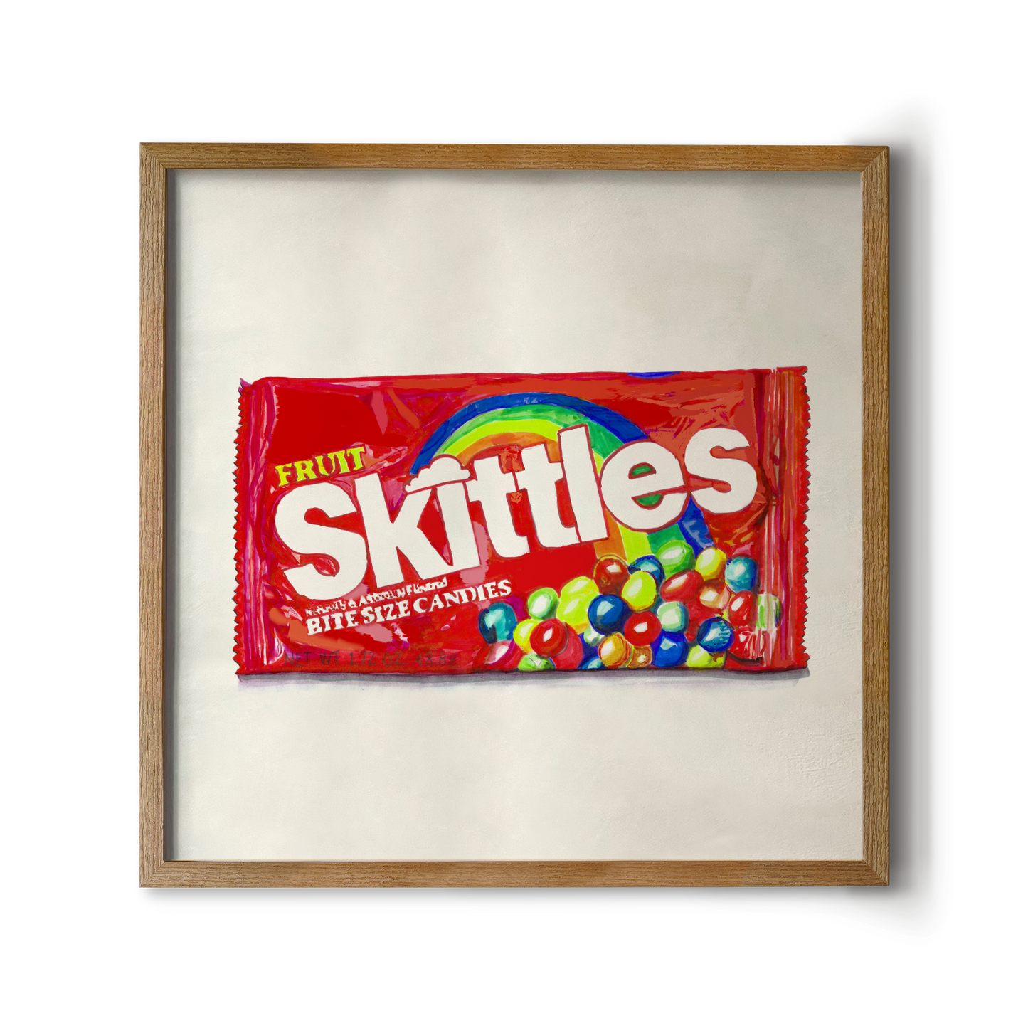 Retro Rainbow Candy Print