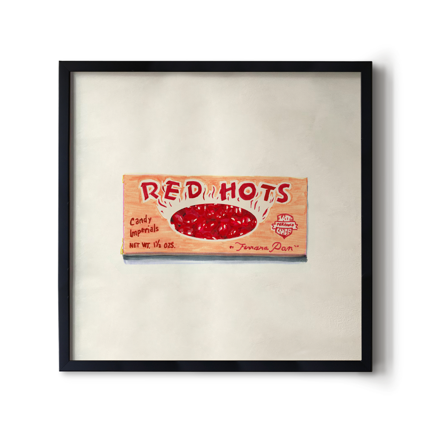 Red Hots Candy Print