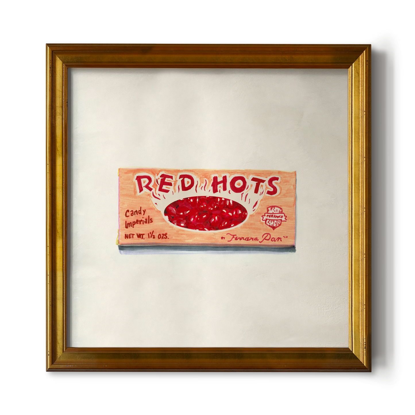 Red Hots Candy Print