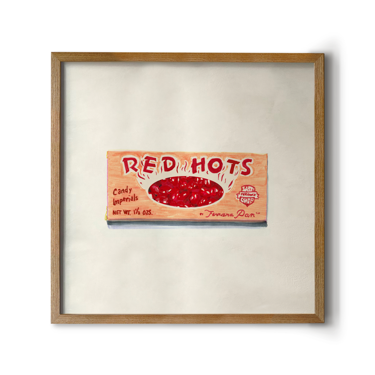 Red Hots Candy Print