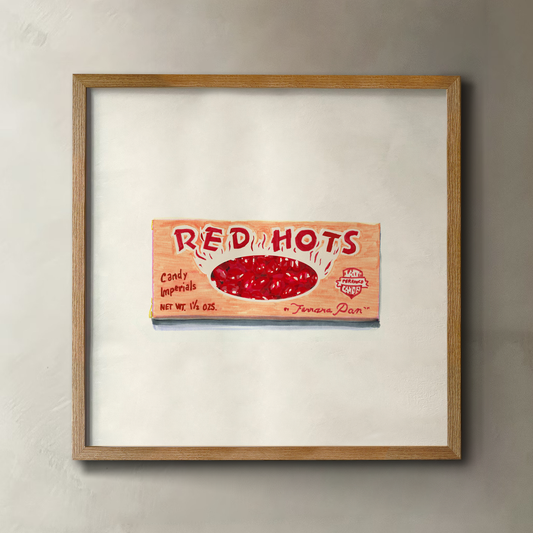 Red Hots Candy Print