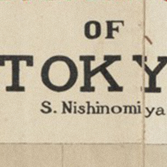 Tokyo Map I Postcard