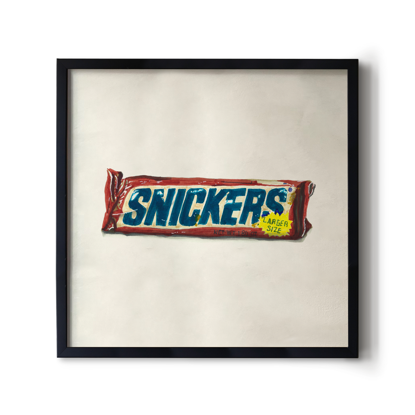 80s Candy Bar Print