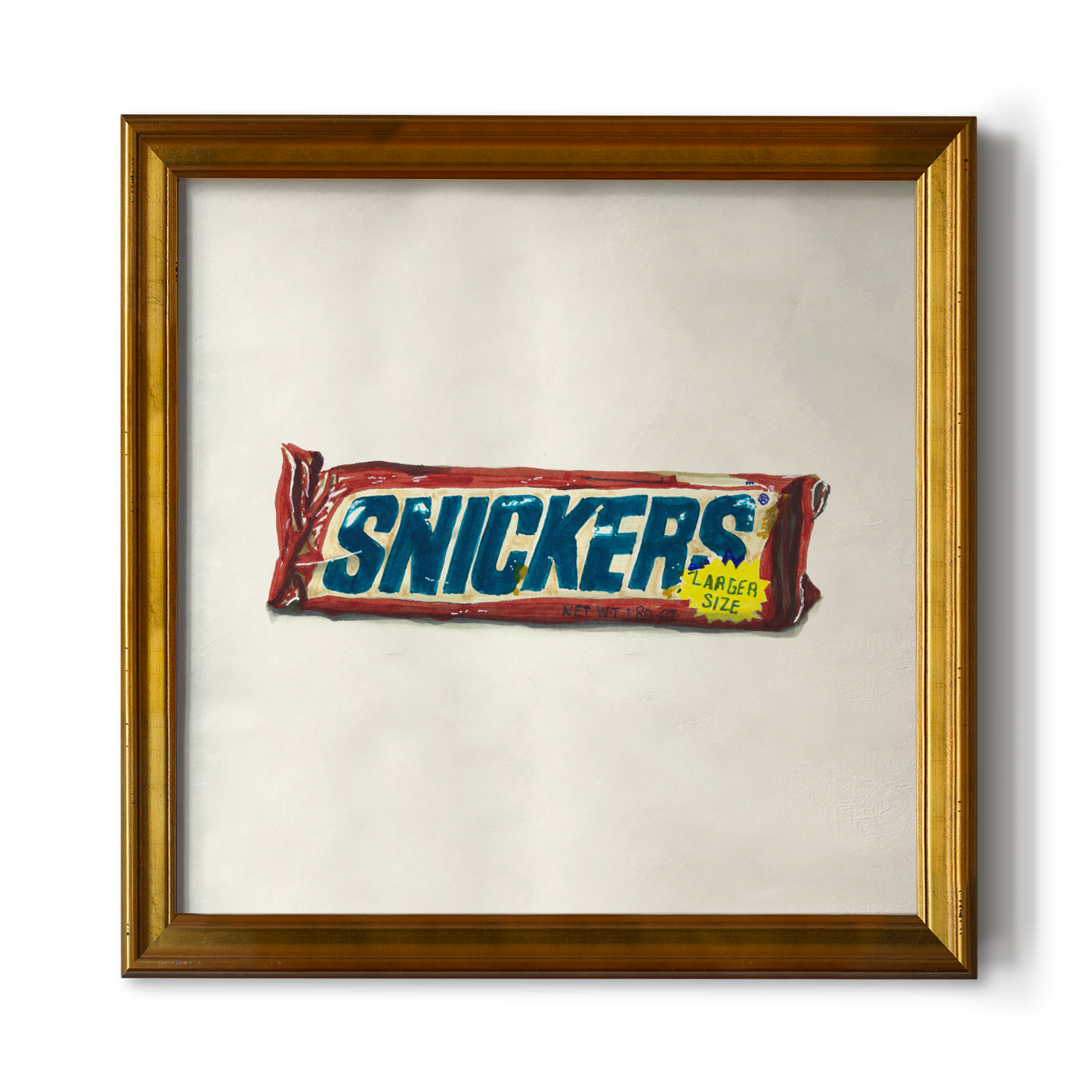 80s Candy Bar Print