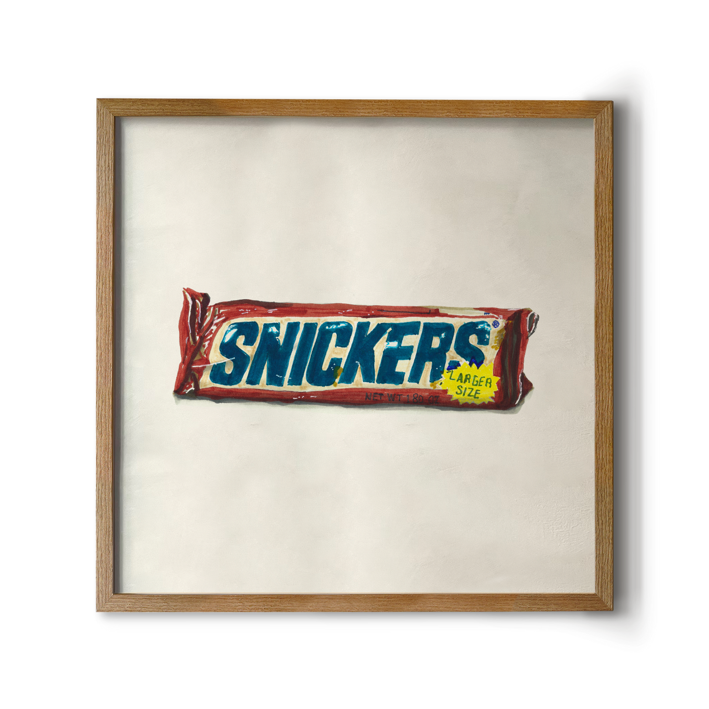 80s Candy Bar Print