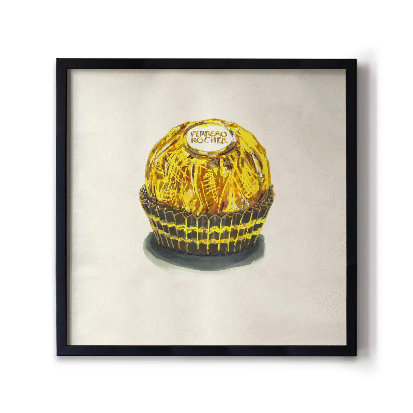 Gold Chocolate Candy Print