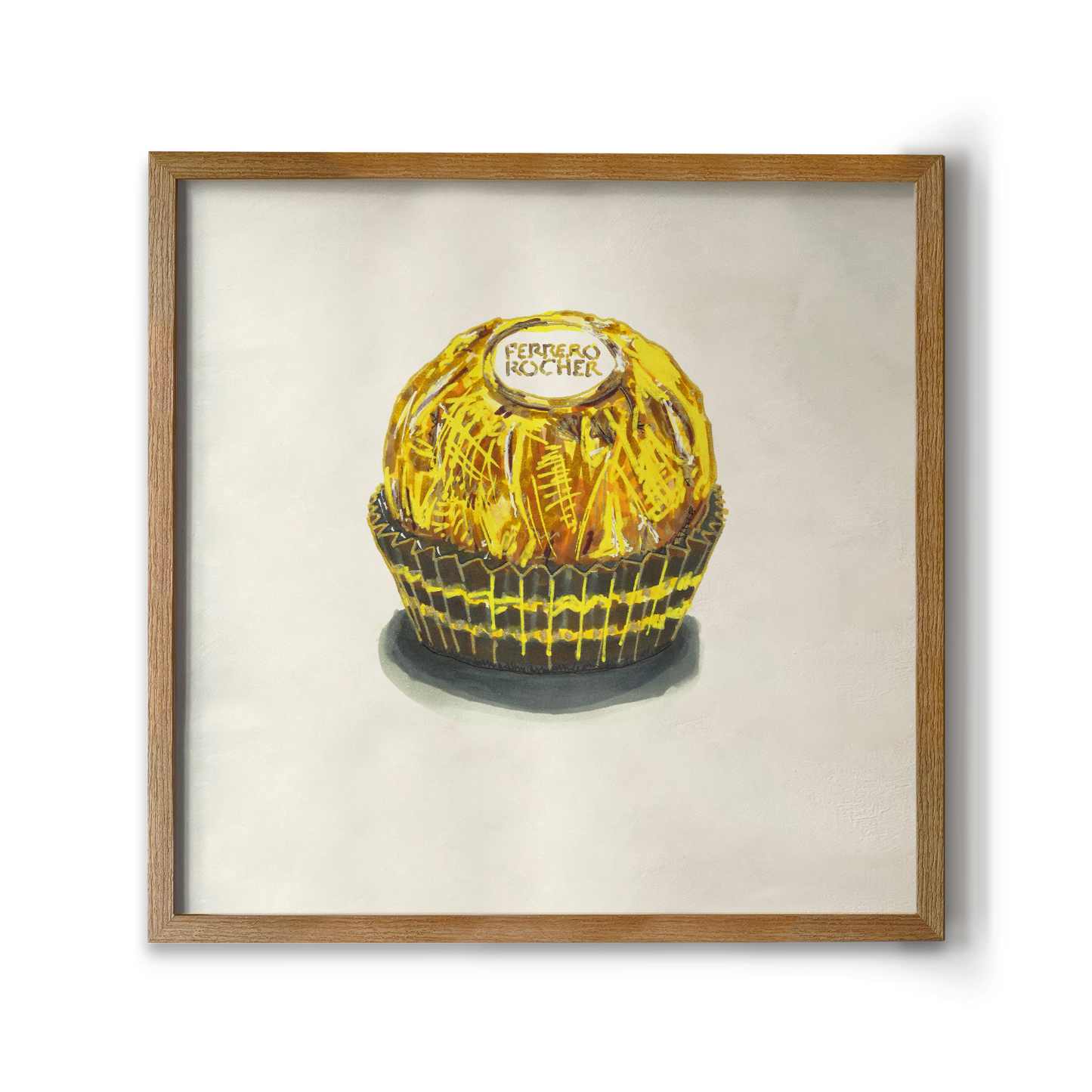 Gold Chocolate Candy Print
