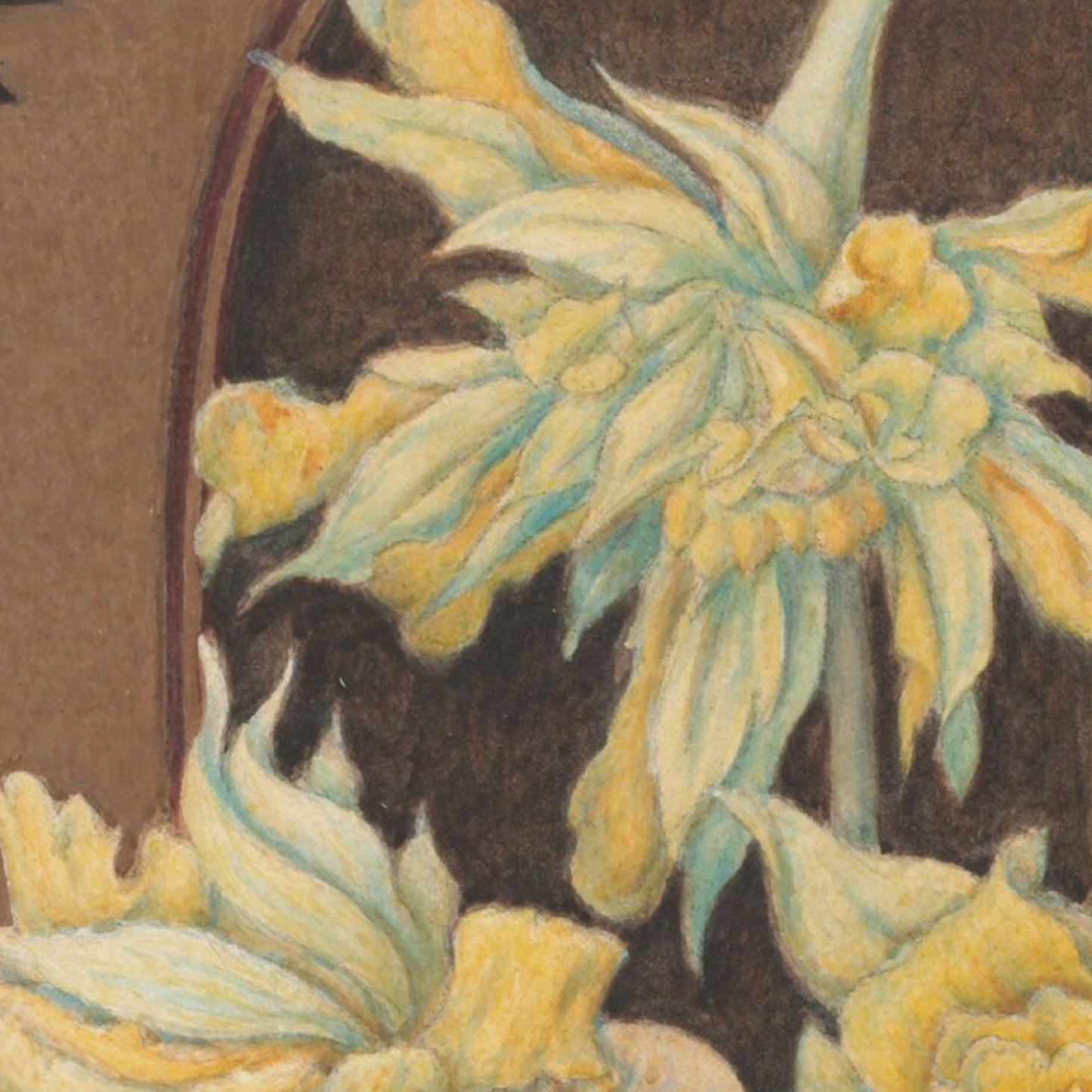 Vase of Flowers | Vintage Painting Print
