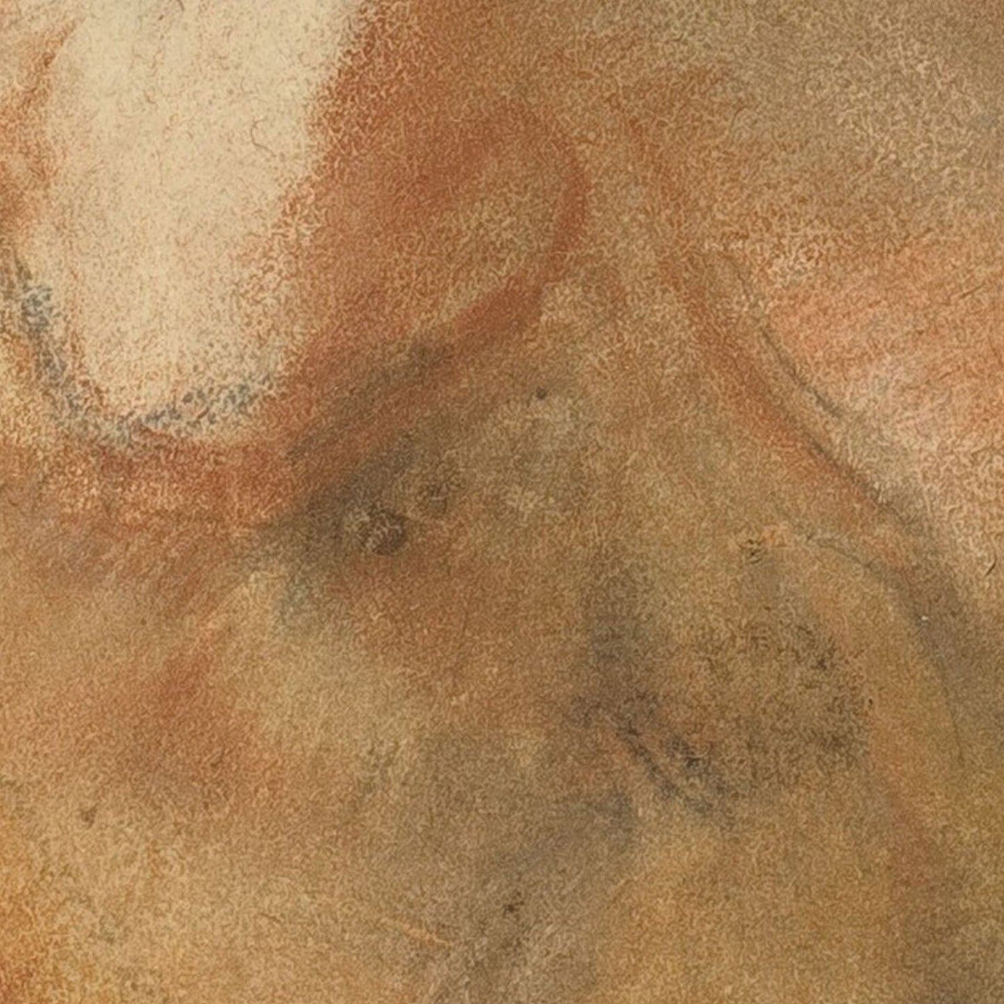 Portrait of a Red Haired Man | Vintage Sketch