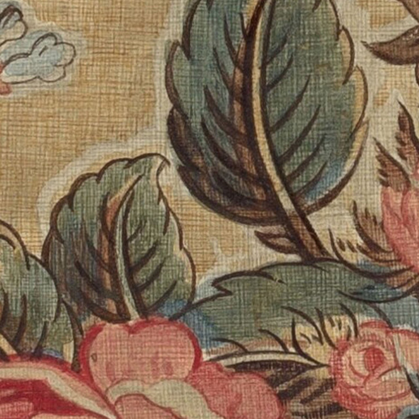 Vintage American Textile | Roses