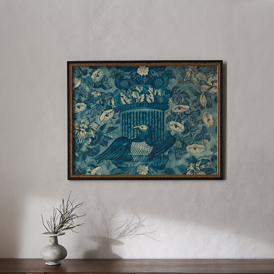 Vintage American Textile | Blue Eagle