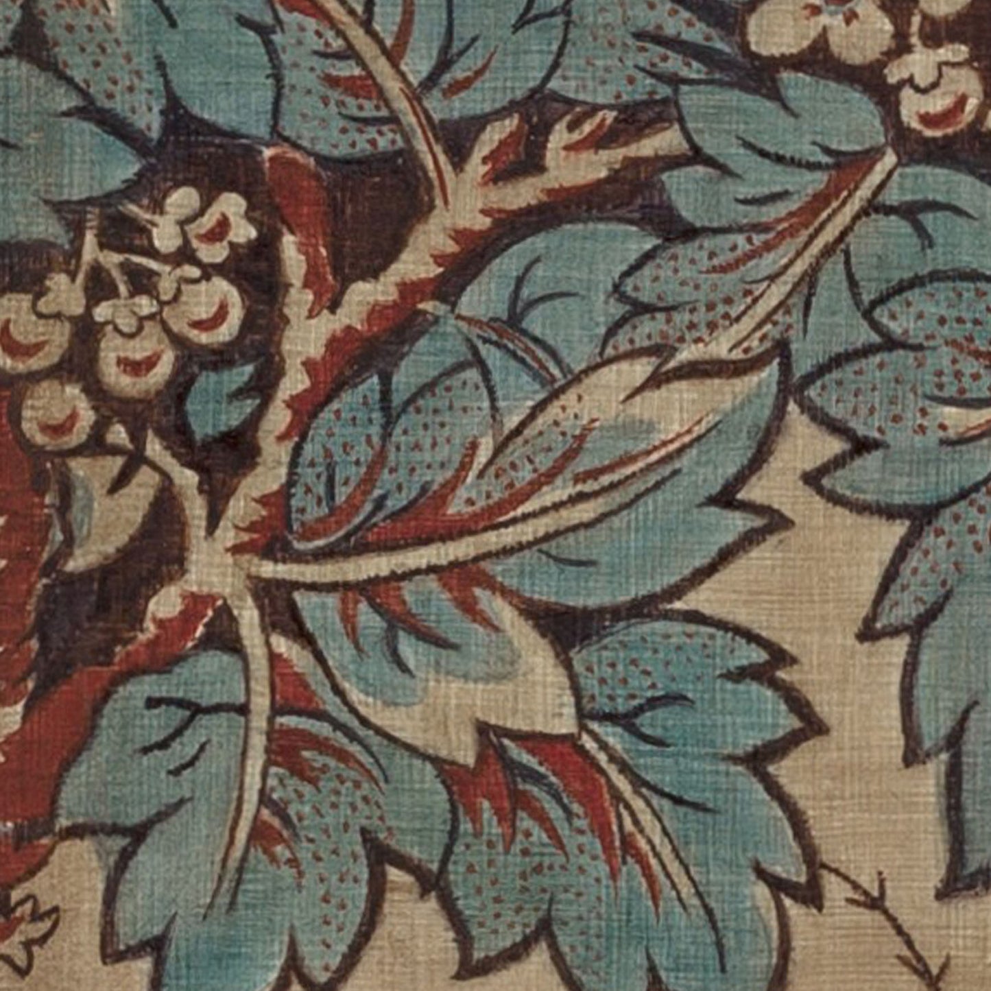 Vintage American Textile | Fruit Tree