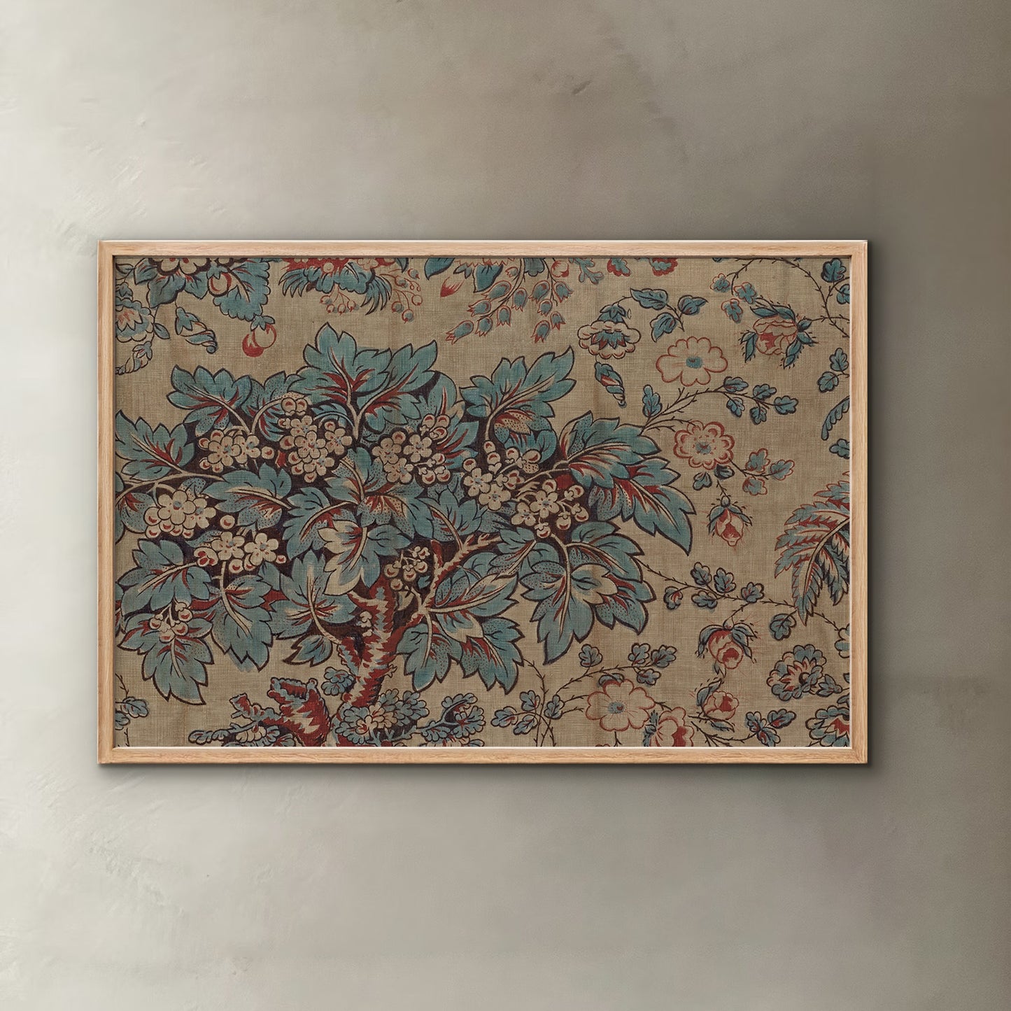 Vintage American Textile | Fruit Tree
