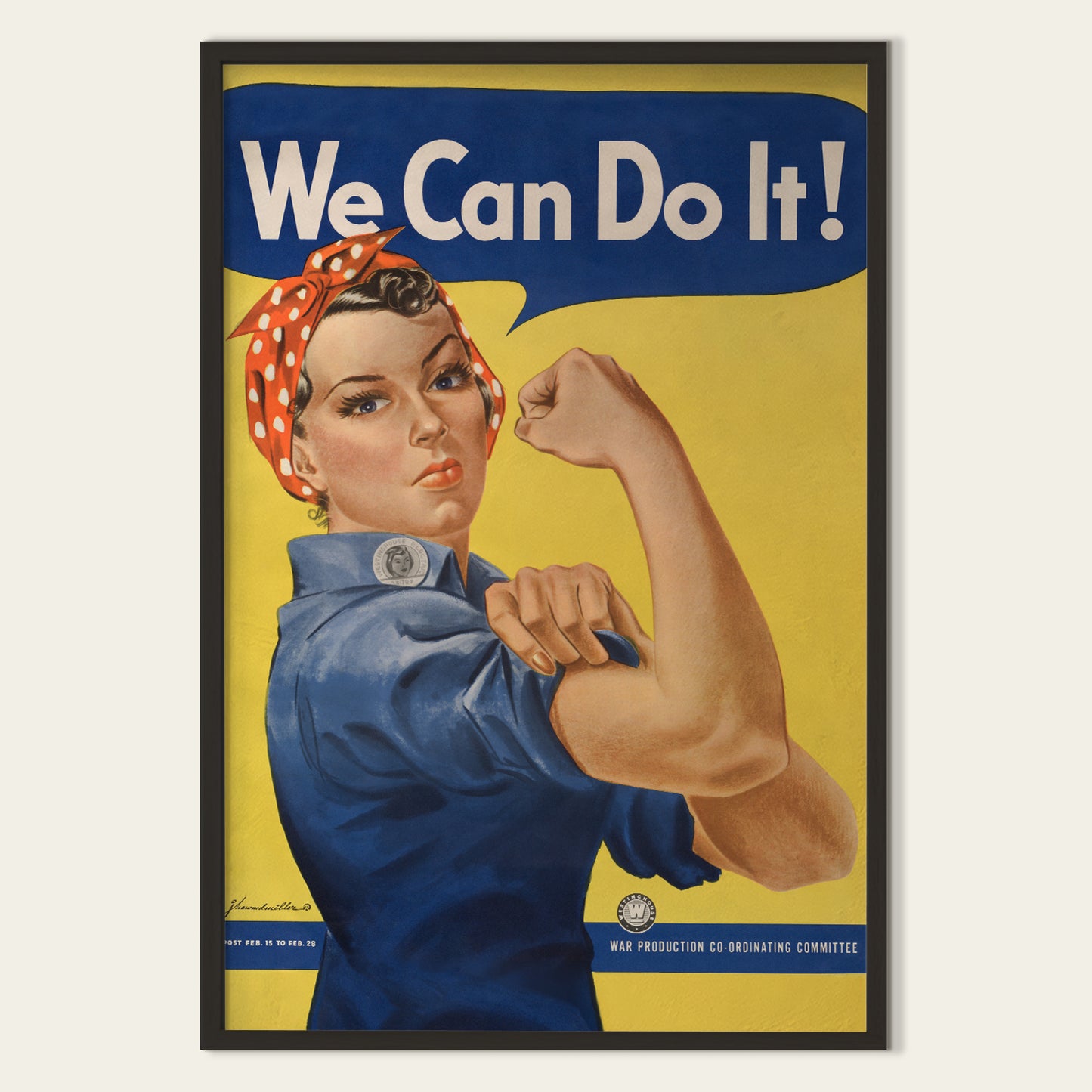Rosie the Riveter—We Can Do It! Poster