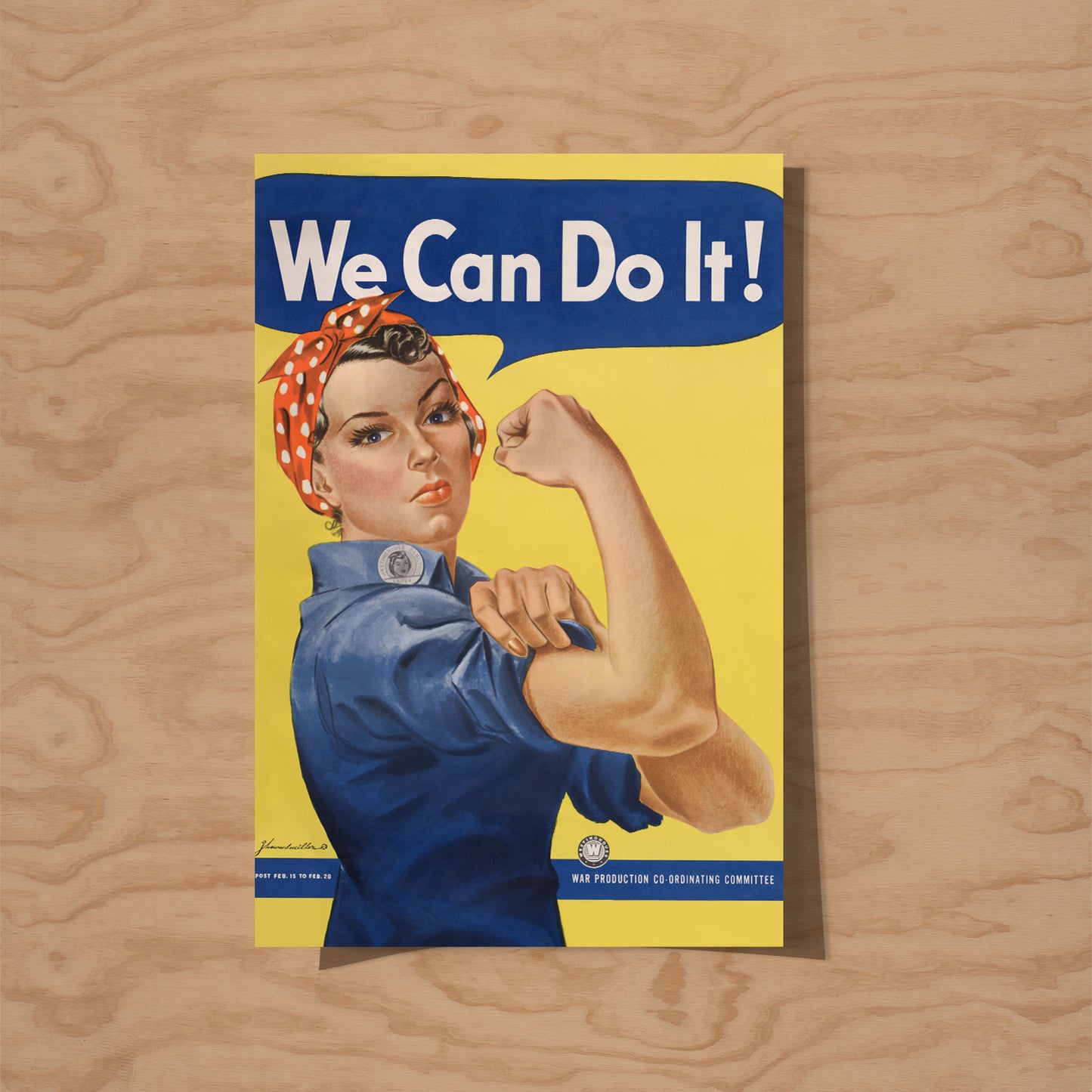 Rosie the Riveter—We Can Do It! Poster