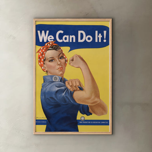Rosie the Riveter—We Can Do It! Poster
