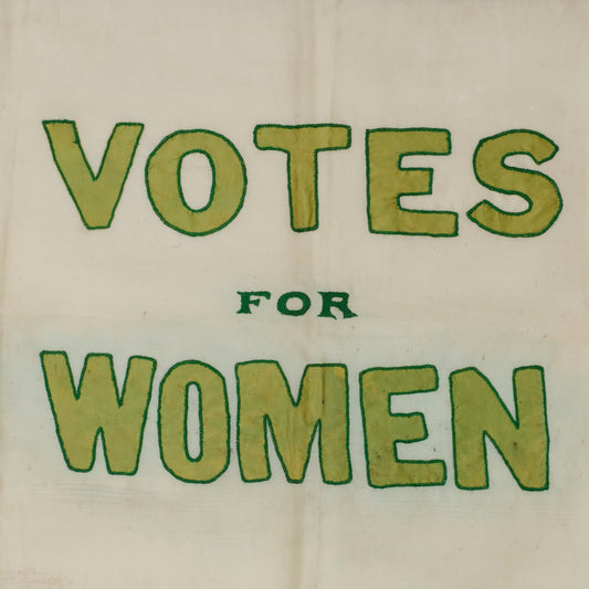 Votes For Women Flag Print